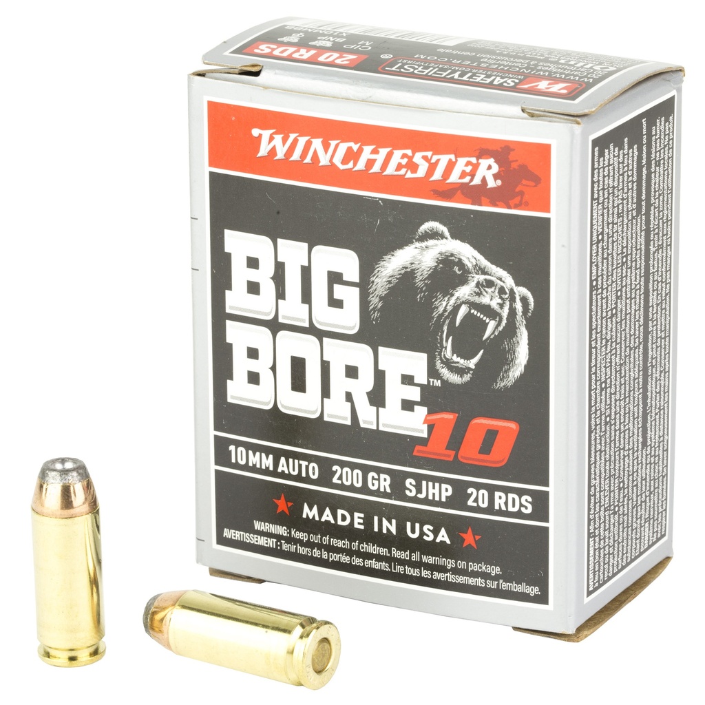 Winchester Ammunition WIN BIG BORE 10MM 200GR 20/200