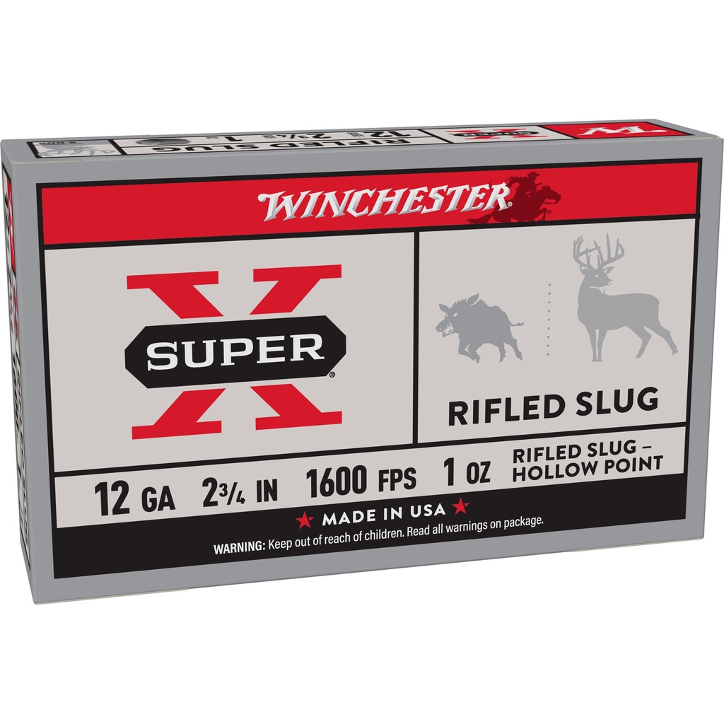 Winchester Ammunition WIN SPRX 12GA 2.75" 1OZ RIFLED 5/250