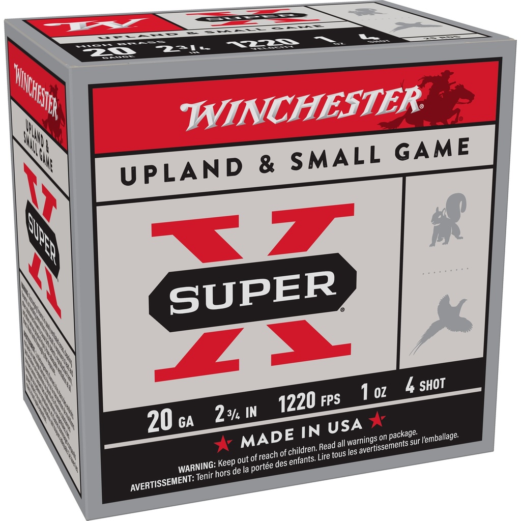 Winchester Ammunition WIN SPRX 20GA 2.75" #4 25/250