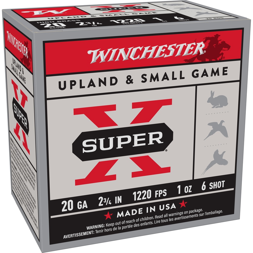 Winchester Ammunition WIN SPRX 20GA 2.75" #6 25/250