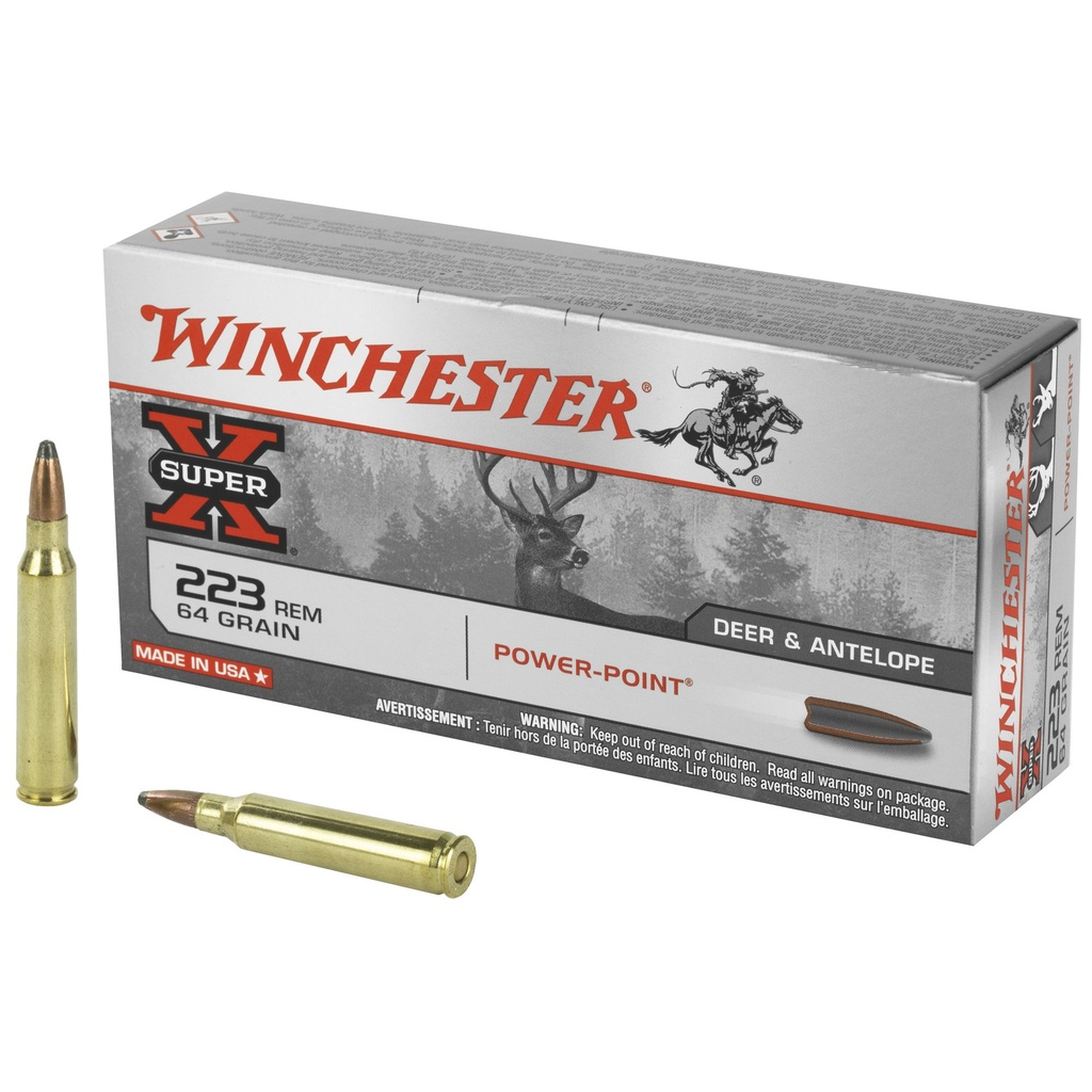 Winchester Ammunition WIN SPRX 223REM 64GR PP 20/200