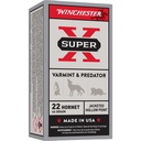 Winchester Ammunition WIN SPRX 22HORN 46GR JHP 50/500
