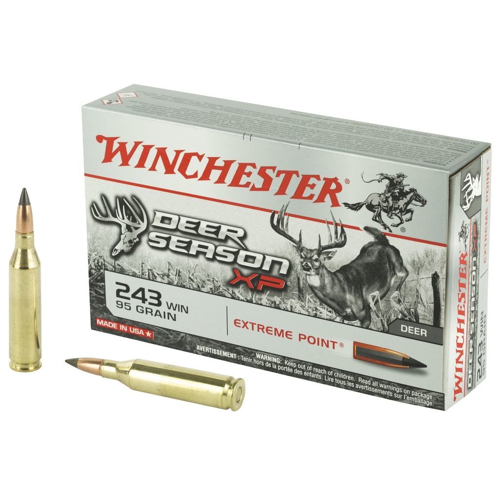 Winchester Ammunition WIN DEER SEASON 243WIN 95GR 20/200