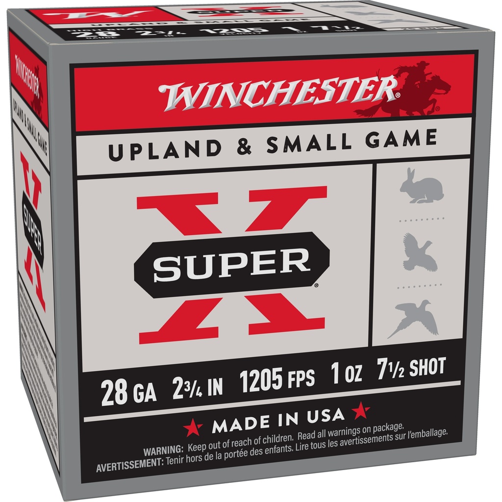 Winchester Ammunition WIN SPR-X 28GA 2-3/4" #7.5 25/250