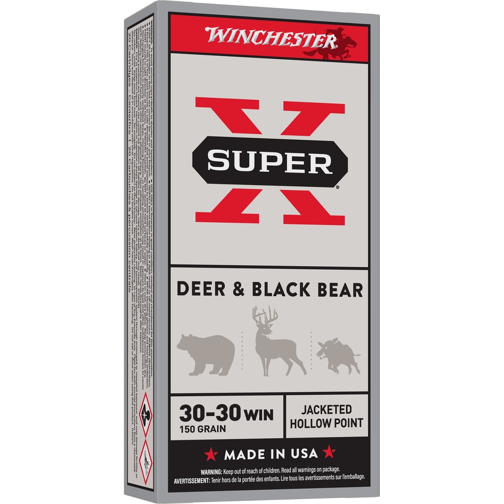Winchester Ammunition WIN SPRX 3030WN 150GR JHP 20/200