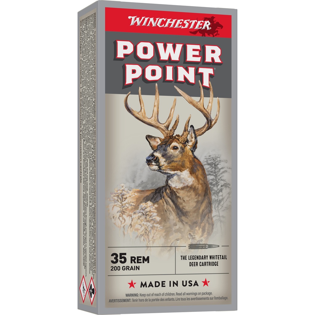 Winchester Ammunition WIN SPRX PWR PNT 35REM 200GR 20/200