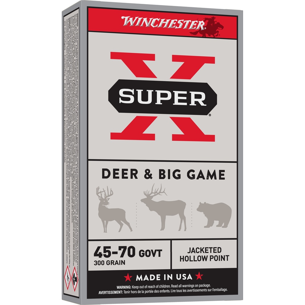 Winchester Ammunition WIN SPRX 4570GVT 300GR JHP 20/200