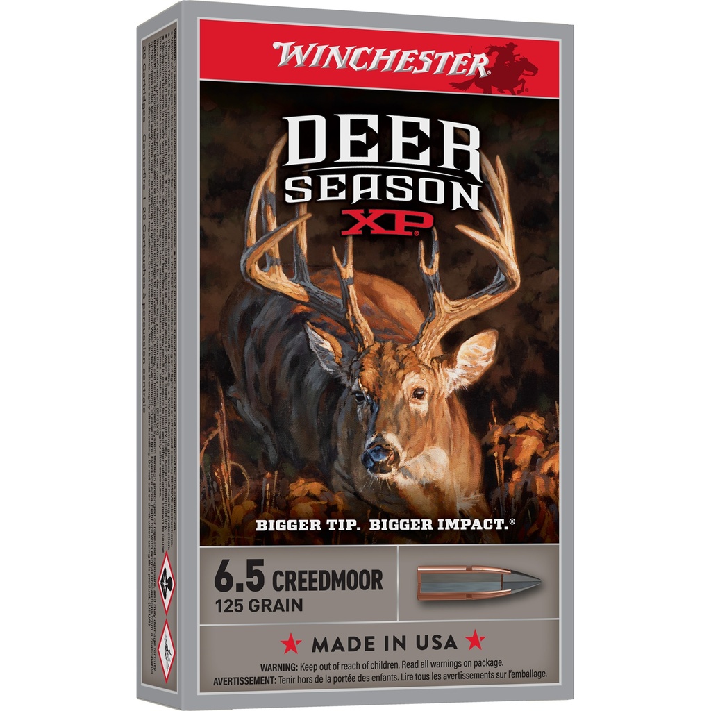 Winchester Ammunition WIN DEER SEASON 6.5CM 125GR 20/200