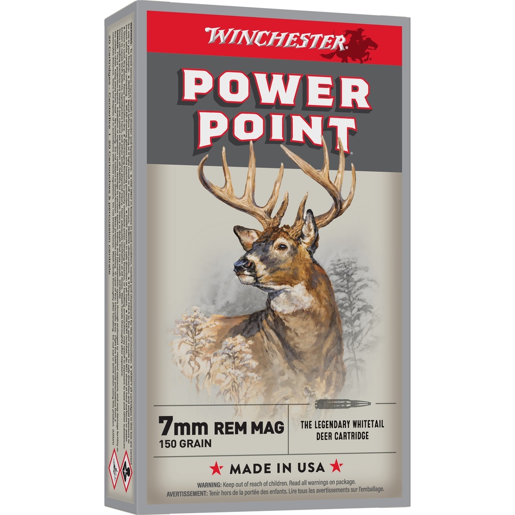 Winchester Ammunition WIN SPRX PWRPNT 7MM MAG 150GR 20/200