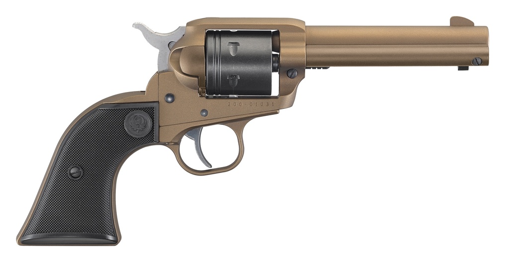 Ruger WRANGLER 22LR BRONZE/SY 4.6" 6SH
