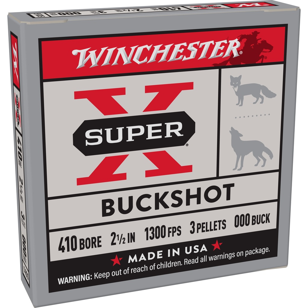 Winchester Ammunition WIN SPRX 410 2.5"000BK 3PLT 5/250