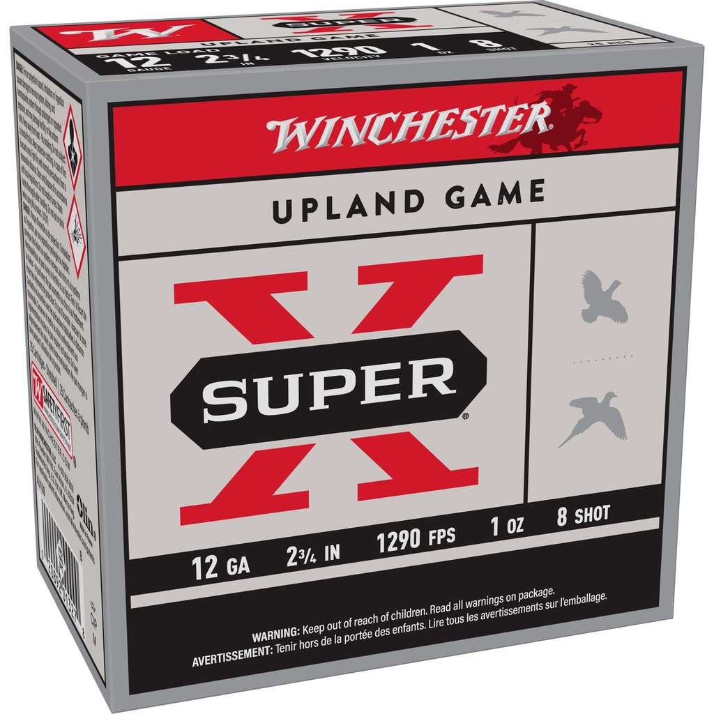 Winchester Ammunition WIN SPRX 12GA 2.75" #8 25/250