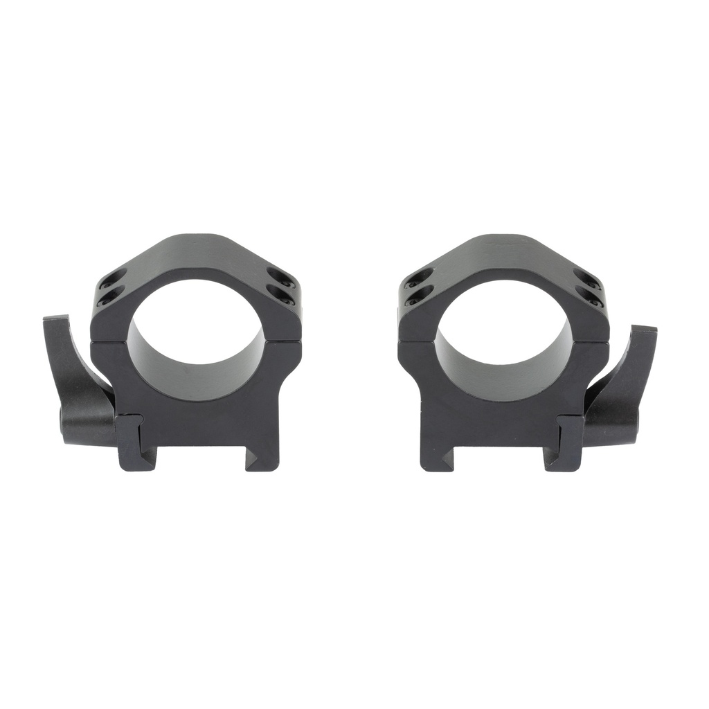 WARNE MAXIMA 1" HRZ QD MED RINGS BLACK