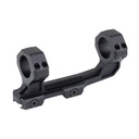 WARNE MAX LITE 1" MSR MOUNT BLACK