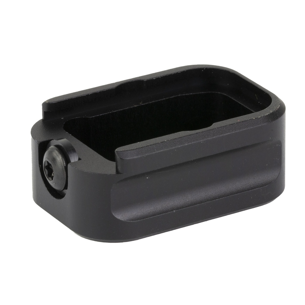 WARNE MAG EXT FOR GLOCK 17/22 +3/2 BLACK