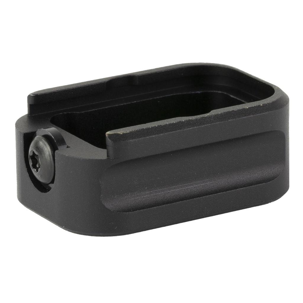 WARNE MAG EXT FOR GLOCK 19/23 +3/2 BLACK
