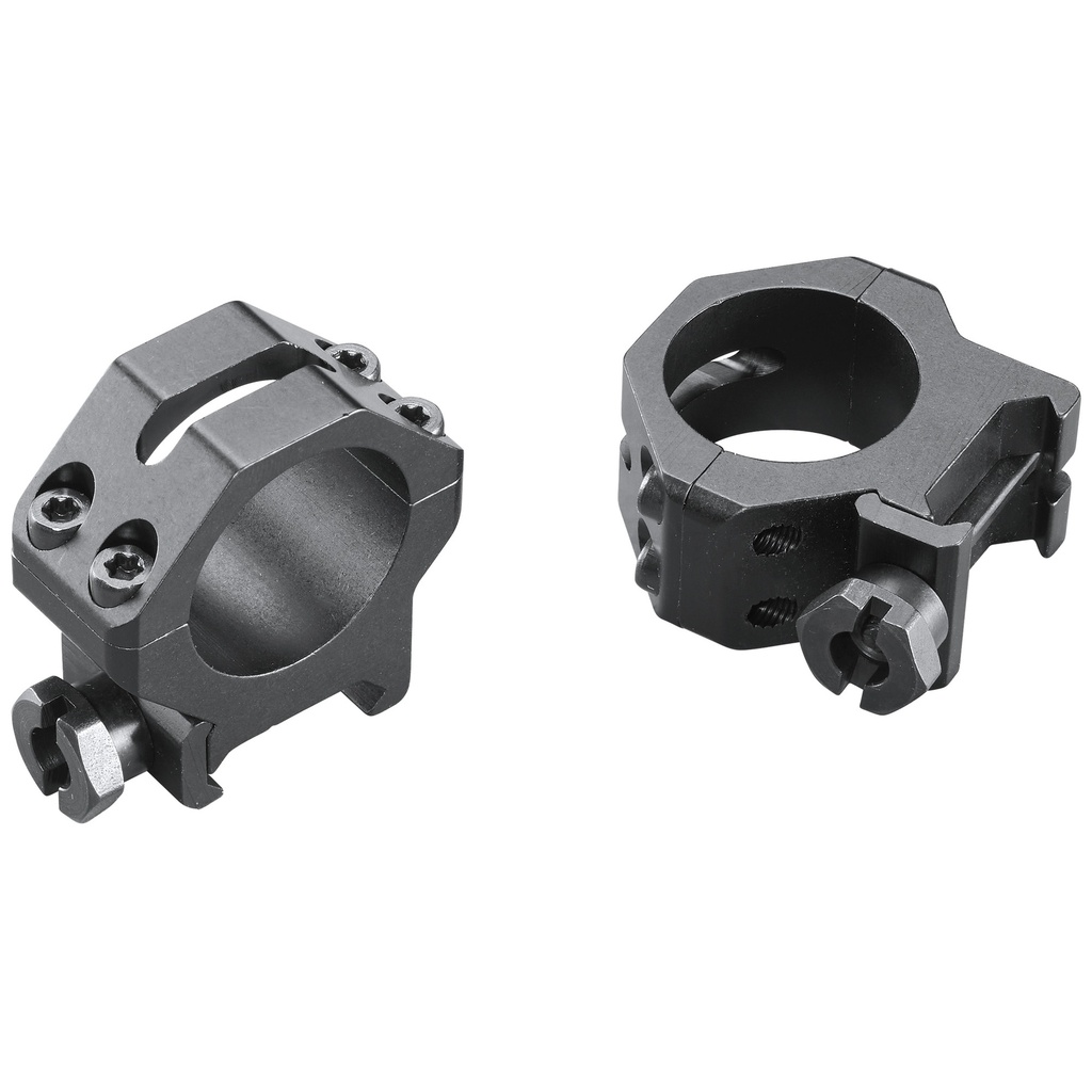 WEAVER 4-HOLE TACTICAL RING 1" MED MATTE
