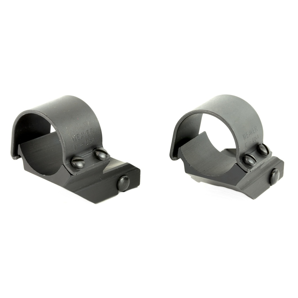 WEAVER TOP MOUNT RINGS 1" DUAL EXT MT