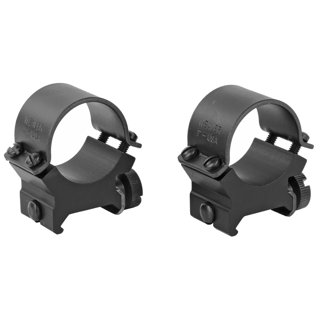 WEAVER SURE GRIP RINGS 1" HIGH MATTE