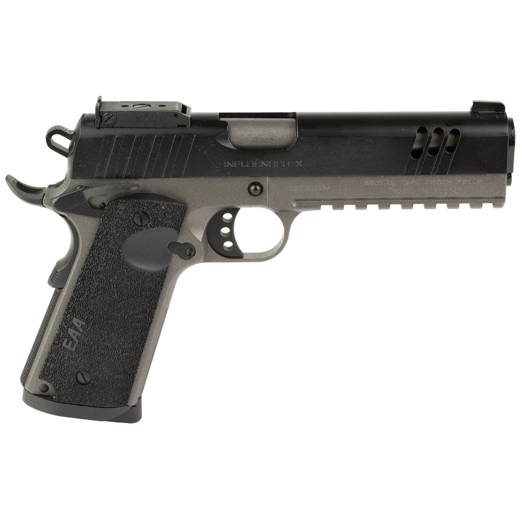 EAA Corp INFLUENCER X 45ACP TN/BLACK 5" OR