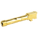 Zaffiri Precision ZAF BARREL FOR GLOCK 19 4.5" THREADED GOLD