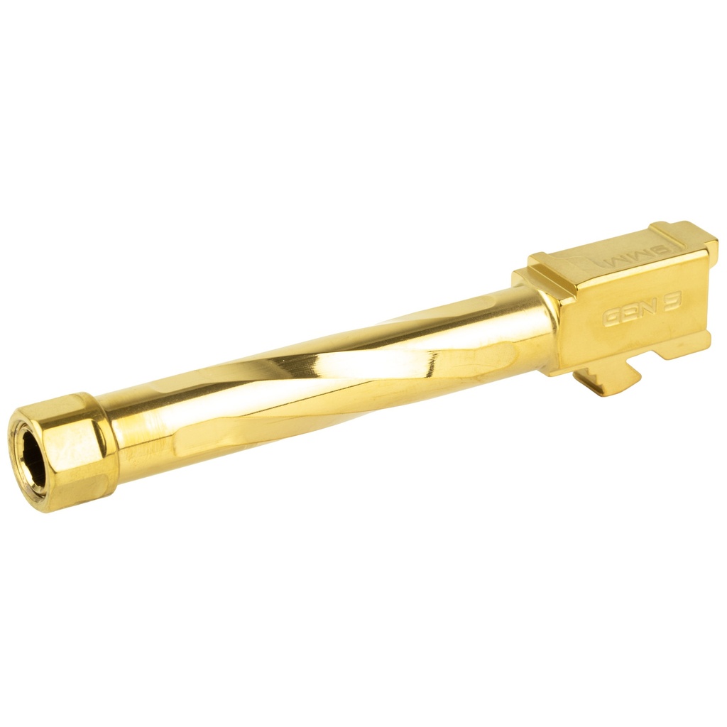 Zaffiri Precision ZAF BARREL FOR GLOCK 17 G5 4.97" THREADED GOLD