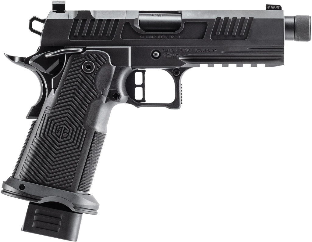 ALPHA FOXTROT ROMULUS 4.25" THREADED BARREL BLACK 20+1