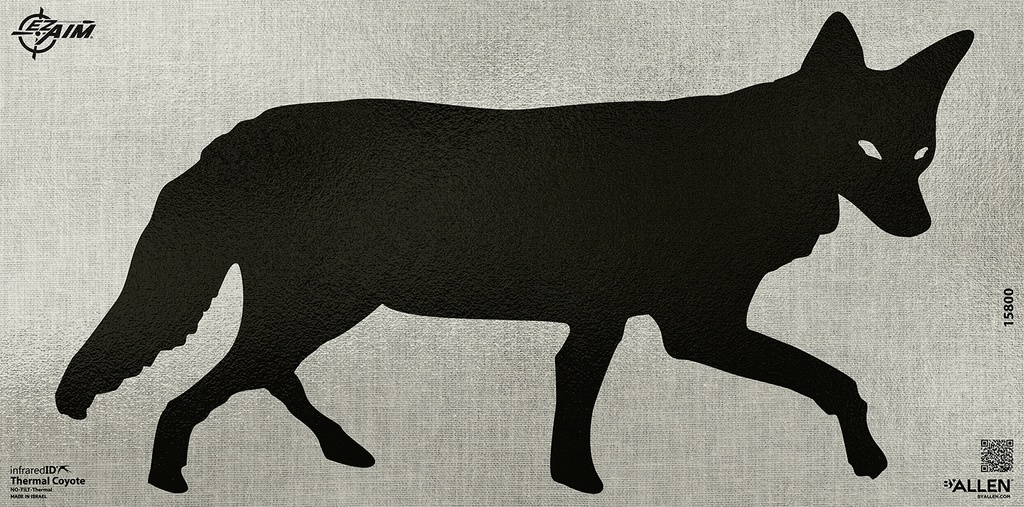 ALLEN EZ AIM THERMAL ID COYOTE 24X12 TARGET