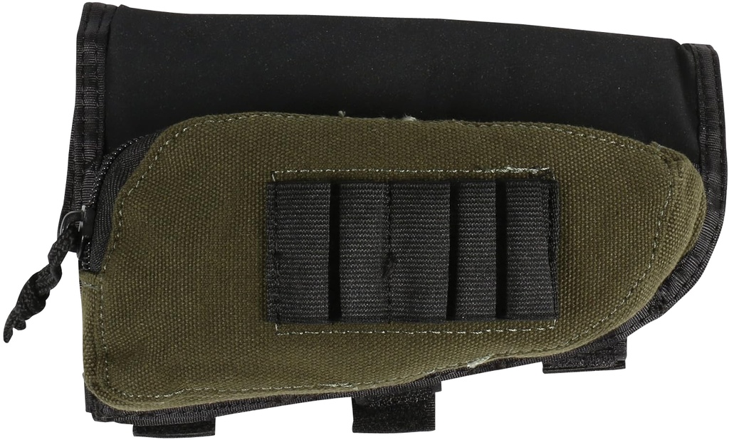 ALLEN BUTTSTOCK SHELL HOLDER AND POUCH GREEN