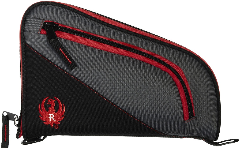 ALLEN CASE RUG TUCSON HG 10 GRAY & RED