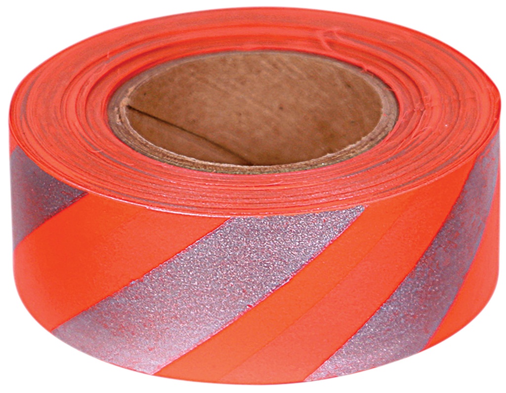 ALLEN REFLECTIVE FLAGGIN TAPE ORANGE 1X150' ROLL