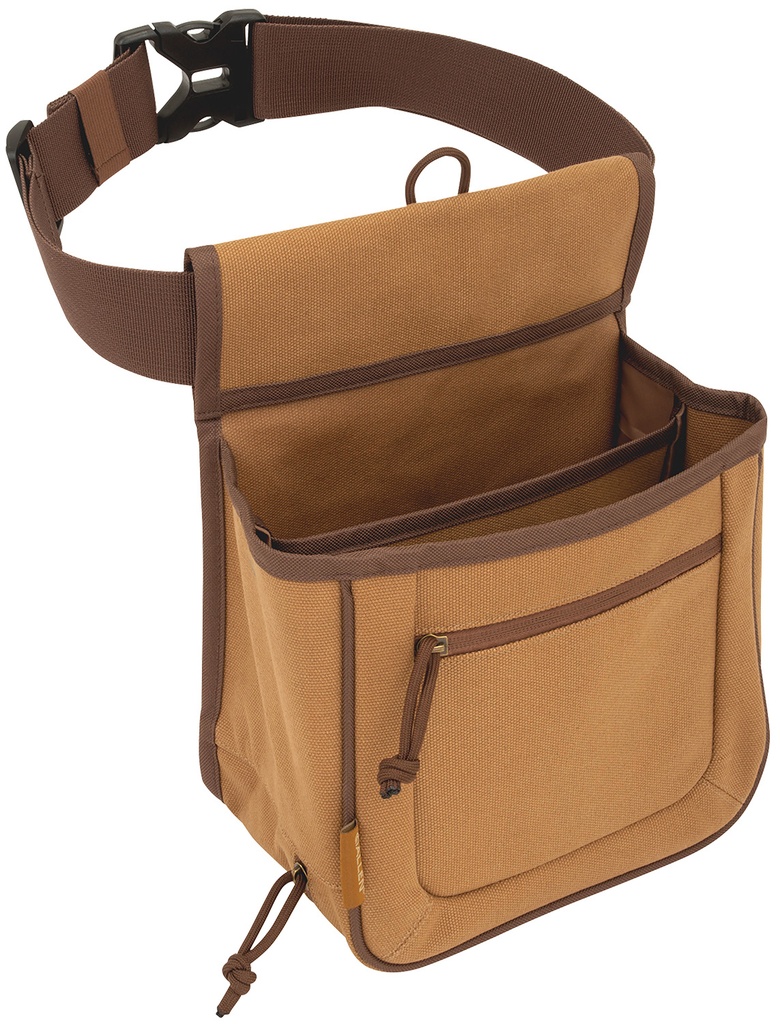 ALLEN RIVAL DOUBLE SHELL BAG TAN