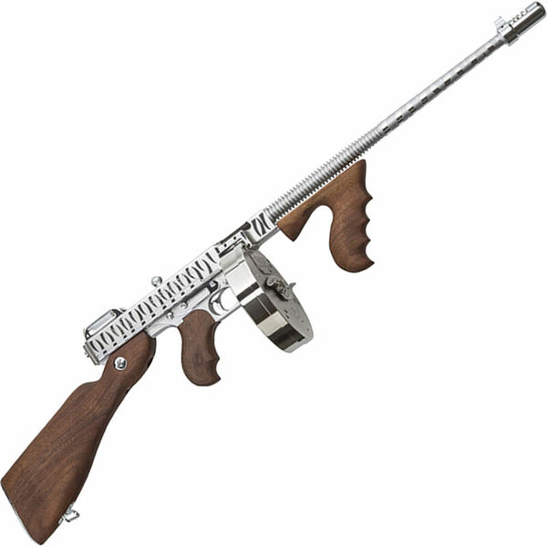 AUTO-ORDNANCE 1927A-1 DELUXE 45ACP CHROME TIGER STRIPE