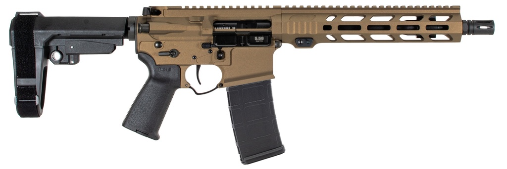 APF ARMORY 5.56 PISTOL 2.0 10.5 BURNT BRONZE MLOK