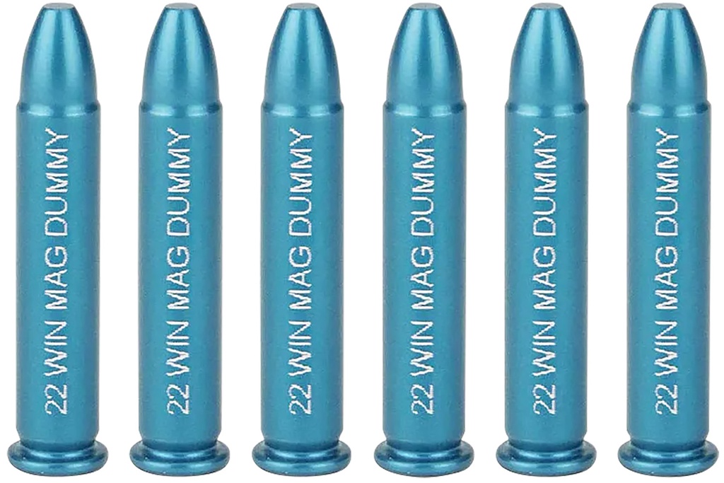 AZOOM PROVING DUMMY ROUNDS 22WIN MAG 6/PK