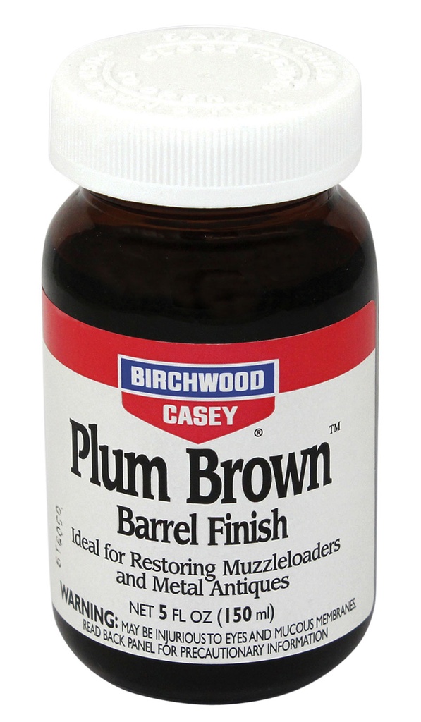 BIRCHWOOD CASEY PLUM BROWN BARREL FINISH 5OZ