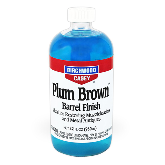 BIRCHWOOD CASEY PLUM BROWN BARREL FINISH 32OZ