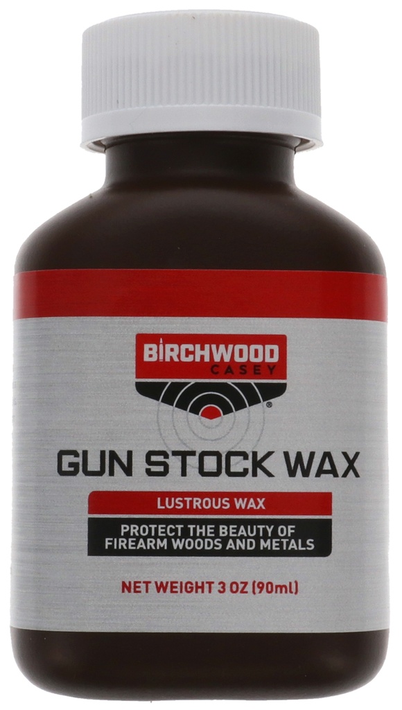 BIRCHWOOD CASEY GUN STOCK WAX 3OZ BOTTLE