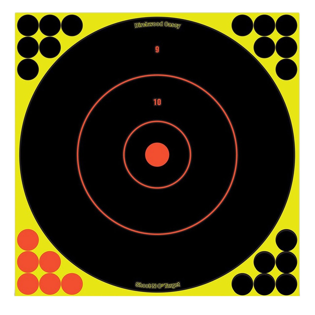 BIRCHWOOD CASEY SHOOT-N-C 12 ROUND 100 SHEET PK