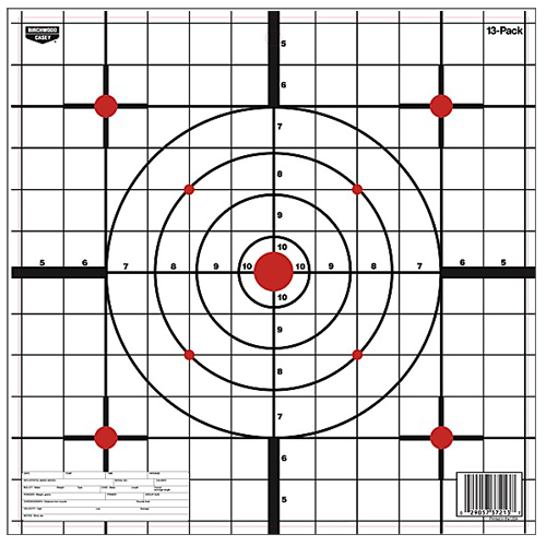 BIRCHWOOD CASEY PLAIN PAPER 12 SIGHT IN ROUND 13PK