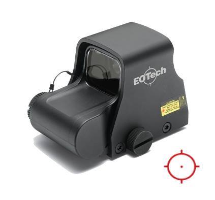 EO Tech XPS2 BLK #0 RED RET CR123
