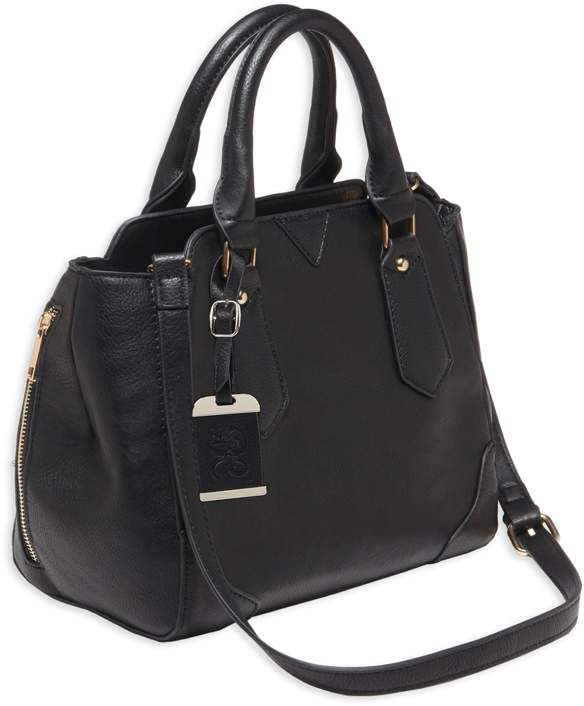 BULLDOG CASES SATCHEL STYLE PURSE HOLSTER BLACK BLACK TRIM