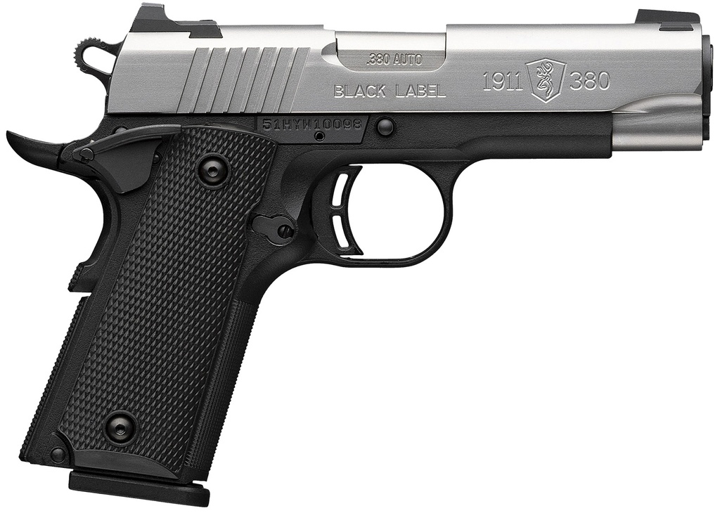 Browning 1911-380 380ACP SS 3.6"     #