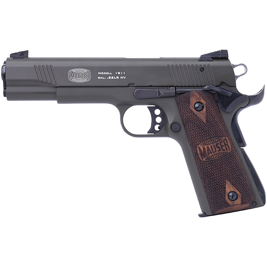 BLUE LINE SOLUTIONS MAUSER 1911 22LR 5 ODG WALNUT LOGO GRIP