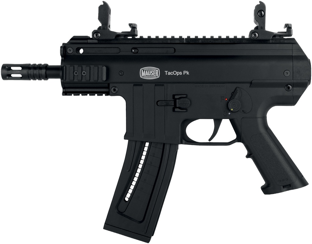 BLUE LINE SOLUTIONS MAUSER TAC OPS PK 22LR BLACK RAIL 2 22RD