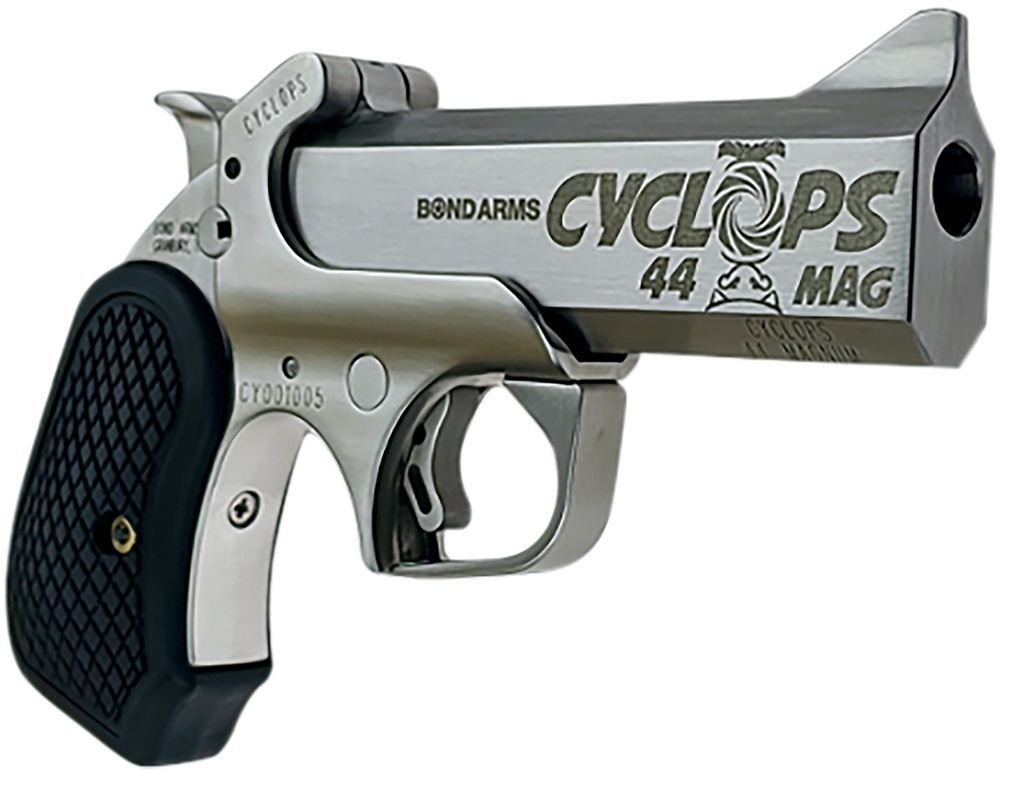 BOND ARMS CYCLOPS 44MAG 4.25 SATIN B6 GRIPS