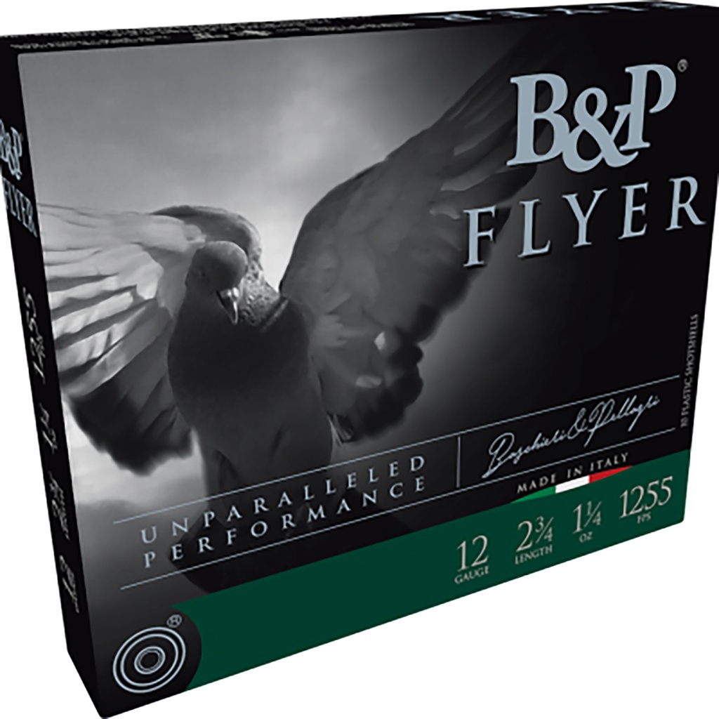 FIOCCHI AMMO F2 PIGEON/FLYER 12GA 2.75 1.25OZ #8 10/10