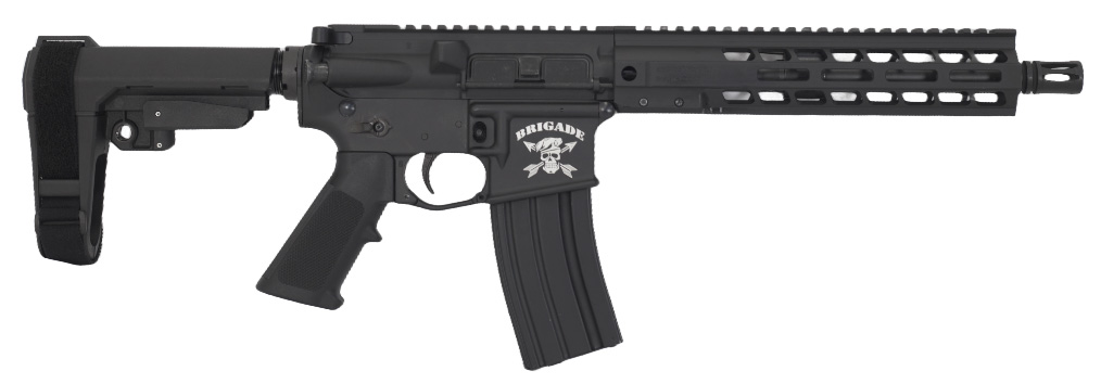 BRIGADE BM-15 5.56 10.5 BLACK SBA3 MLOK A2