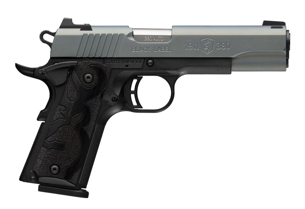 BROWNING 1911-380 BLACK LABEL FS NORTHERN LIGHTS 3-DOT