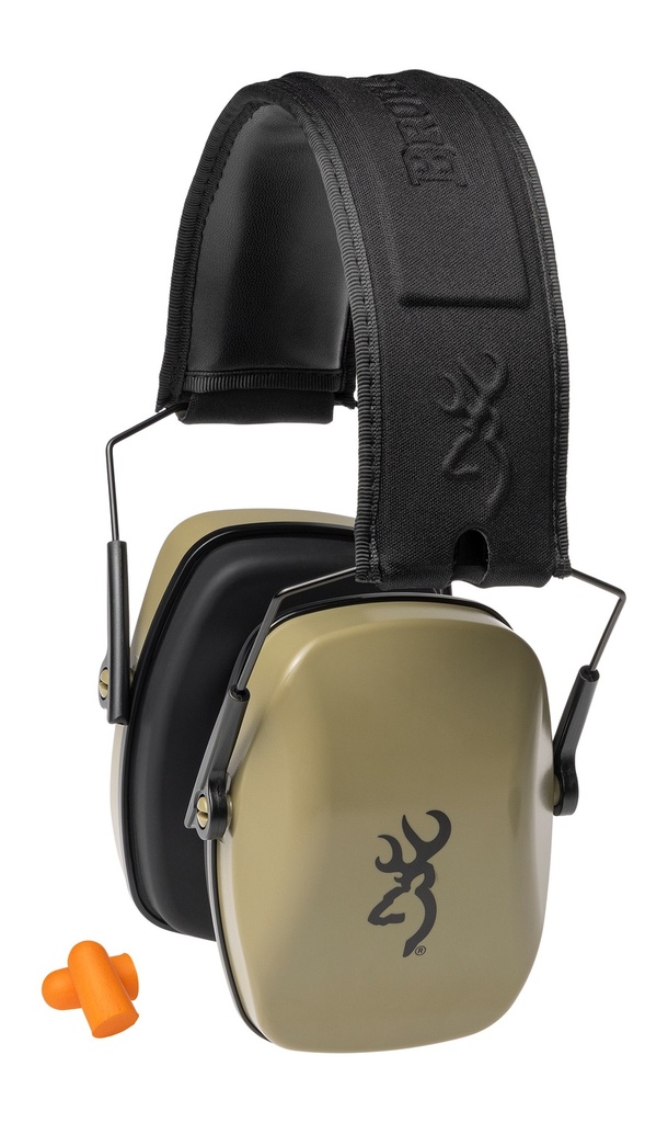 BROWNING PROTECTIVE EAR MUFFS BUCK MARK III FDE 27dB